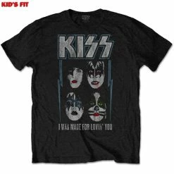 Children's T-shirt Kiss - Made For Lovin' You - ROCK OFF