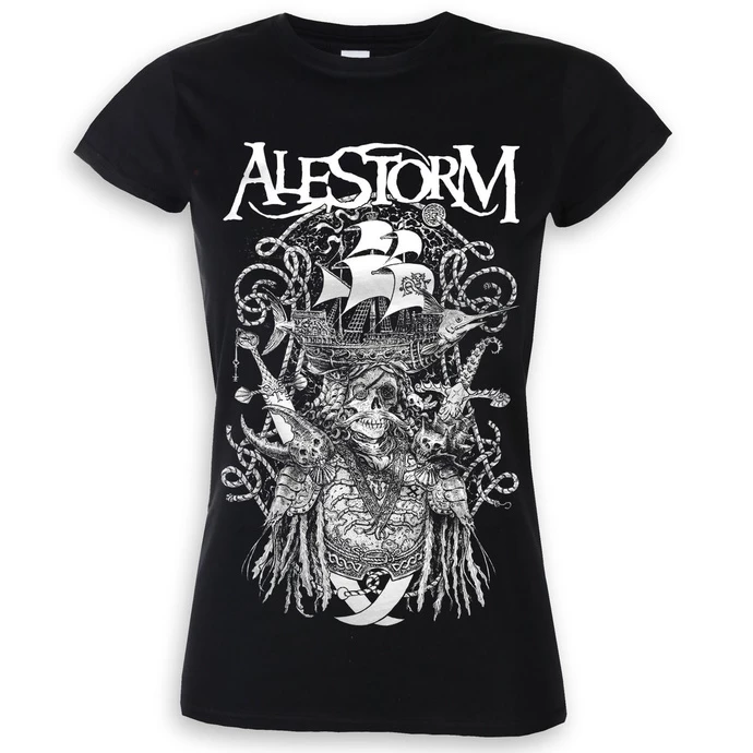 T-shirt Metal Women's Alestorm - Plunder With Thunder - ART WORX 1 T-shirt Metal Women's Alestorm - Plunder With Thunder - ART WORX