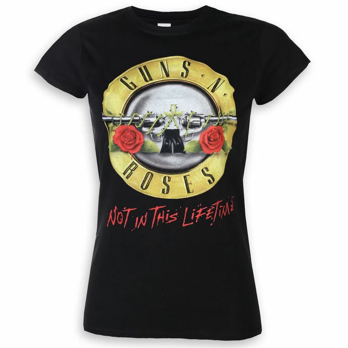 Women's T-shirt Guns N' Roses - Not In This Lifetime To Ur - ROCK OFF 1 Women's T-shirt Guns N' Roses - Not In This Lifetime To Ur - ROCK OFF