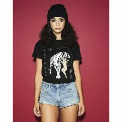 T-shirt Metal Women's Linkin Park - Tiger Box - NNM -T-shirts hardcore Shop MC262 I02 00007 1