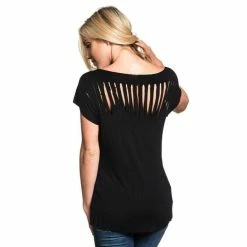 T-shirt Hardcore Women's - BREDIMUS - SULLEN 6 T-shirt Hardcore Women's - BREDIMUS - SULLEN -T-shirts hardcore Shop SCW1384 Bredimus Black tee D3 800x