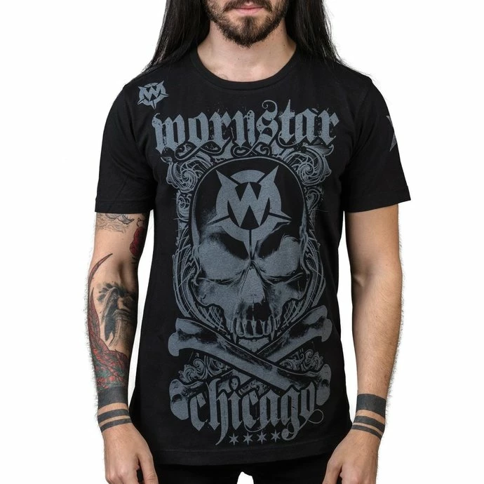 T-shirt Hardcore Men's - Chicago Core - WORNSTAR 1 T-shirt Hardcore Men's - Chicago Core - WORNSTAR