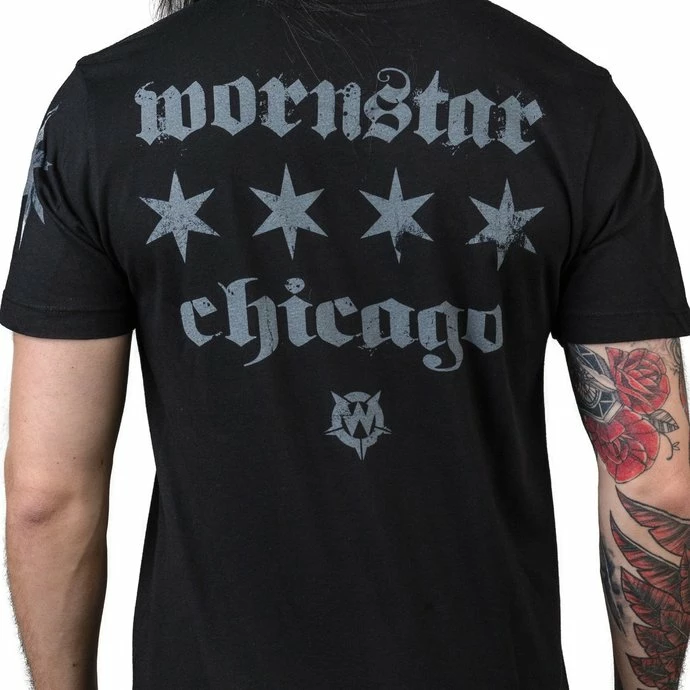 T-shirt Hardcore Men's - Chicago Core - WORNSTAR 6 T-shirt Hardcore Men's - Chicago Core - WORNSTAR - Image 6