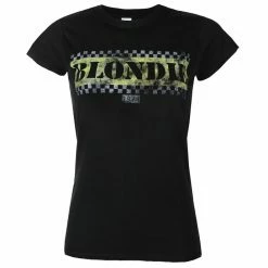 Women's T-shirt Blondie - Taxi - BLACK - ROCK OFF