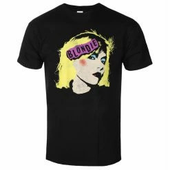 Men's T-shirt Blondie - Punk Logo - BLACK - ROCK OFF