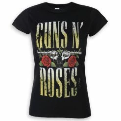 T-shirt Metal Women's Guns N' Roses - Big Guns - ROCK OFF