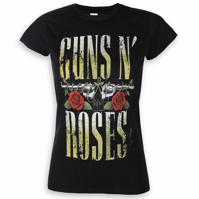 T-shirt Metal Women's Guns N' Roses - Big Guns - ROCK OFF 1 T-shirt Metal Women's Guns N' Roses - Big Guns - ROCK OFF