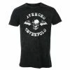 Men's T-shirt Avenged Sevenfold - Logo - Snow Wash - ROCK OFF