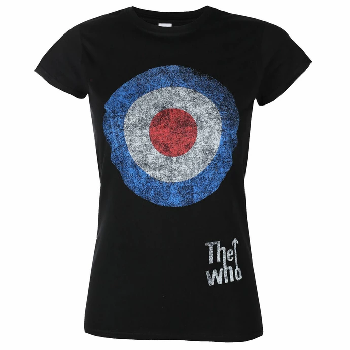 Women's T-shirt The Who - Target Distress - ROCK OFF 1 Women's T-shirt The Who - Target Distress - ROCK OFF