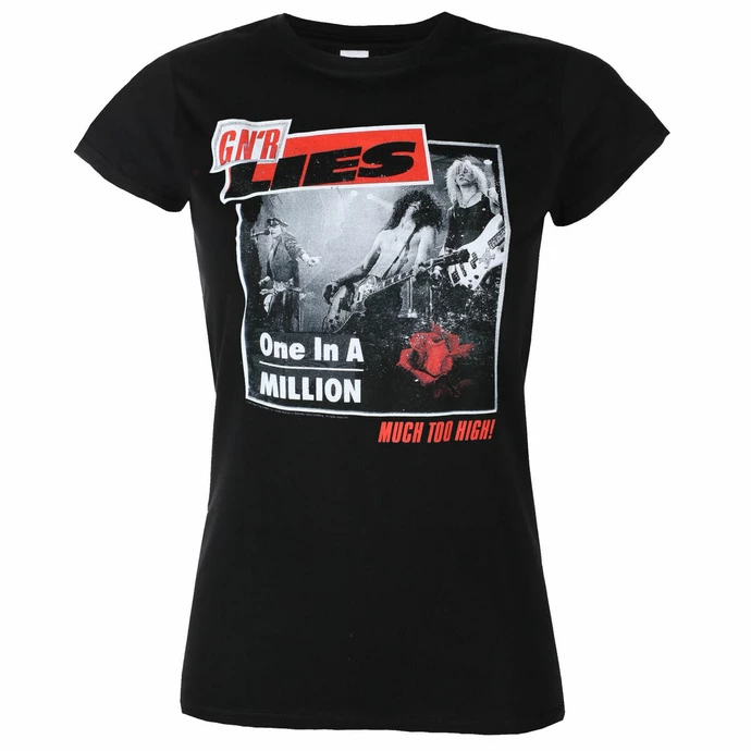 Women's T-shirt Guns N' Roses - One In A Million 1 Women's T-shirt Guns N' Roses - One In A Million