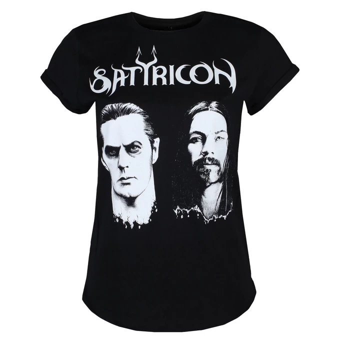 T-shirt Metal Women's Satyricon - Two Faces - NNM 1 T-shirt Metal Women's Satyricon - Two Faces - NNM