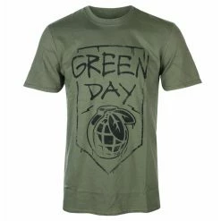 Men's T-shirt Green Day - Organic Grenade - ROCK OFF