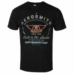 Men's T-shirt Aerosmith - Back In The Saddle - BLACK - ROCK OFF