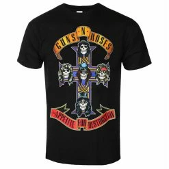 Men's T-shirt Guns N' Roses - Appetite - Black