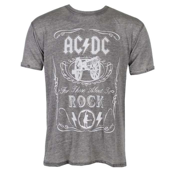 Men's T-shirt AC/DC - Cannon Swig - ROCK OFF 1 Men's T-shirt AC/DC - Cannon Swig - ROCK OFF