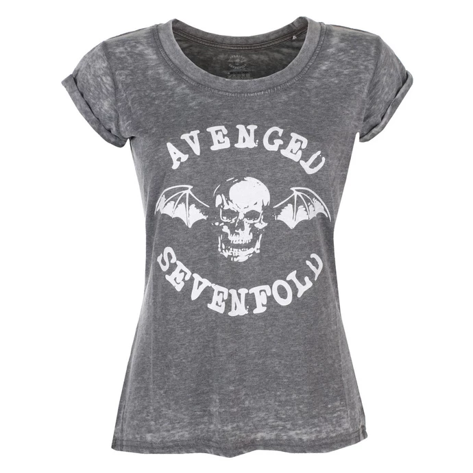 T-shirt Women Avenged Sevenfold - Deathbat - ROCK OFF 1 T-shirt Women Avenged Sevenfold - Deathbat - ROCK OFF