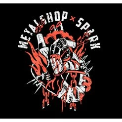 Women's T-shirt Metalshop X Spark 8 Women's T-shirt Metalshop X Spark -T-shirts hardcore Shop damske spark 004