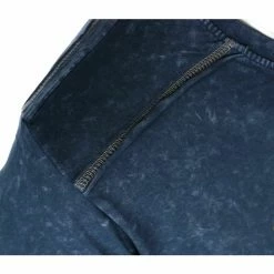 Men's T-shirt Avenged Sevenfold - Logo Snow Wash - NAVY - ROCK OFF -T-shirts hardcore Shop dse004