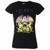 Women's T-shirt Queen - Gradient - ROCK OFF