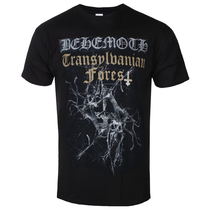 Men's T-shirt Behemoth - Transylvanian Forest - Black - KINGS ROAD 1 Men's T-shirt Behemoth - Transylvanian Forest - Black - KINGS ROAD