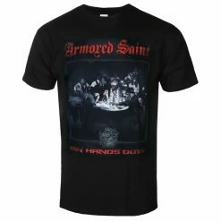 Men's T-shirt Armored Saint - Win Hands Down - Black - INDIEMERCH