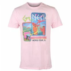 Men's T-shirt GENESIS - WORLD TOUR 78 - PINK KASHMIR - AMPLIFIED