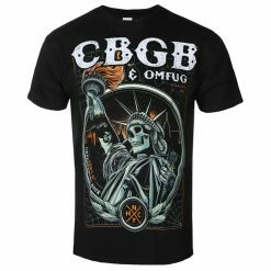 Men's T-shirt CBGB - Liberty - BLACK - ROCK OFF