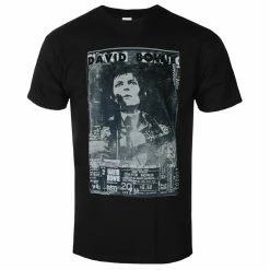Men's T-shirt David Bowie - Ziggy Live - BLACK - ROCK OFF