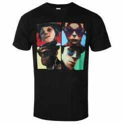 Men's T-shirt Gorillaz - Humanz - BLACK - ROCK OFF