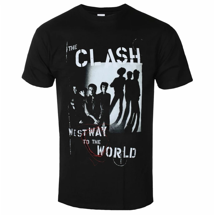 Men's T-shirt Clash - Westway To The World - BLACK - ROCK OFF 1 Men's T-shirt Clash - Westway To The World - BLACK - ROCK OFF