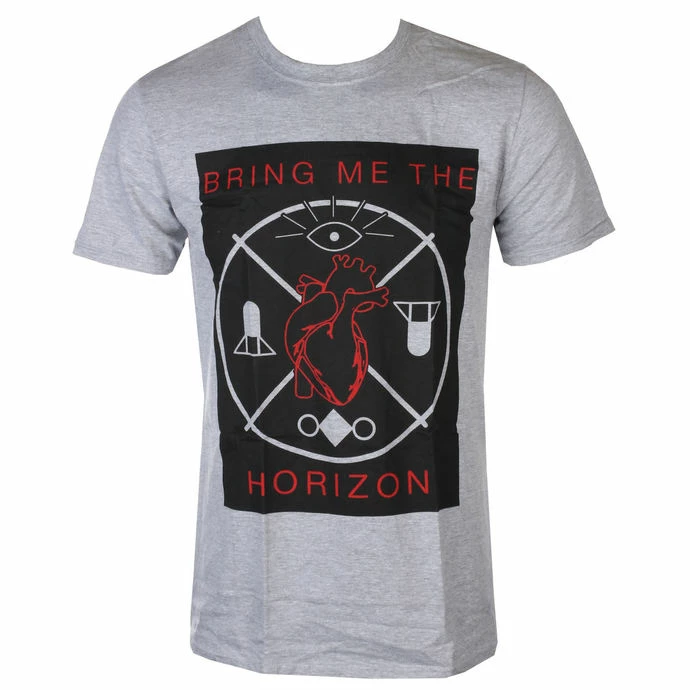 Men's T-shirt Bring Me The Horizon - Heart & Symbols - ROCK OFF 1 Men's T-shirt Bring Me The Horizon - Heart & Symbols - ROCK OFF