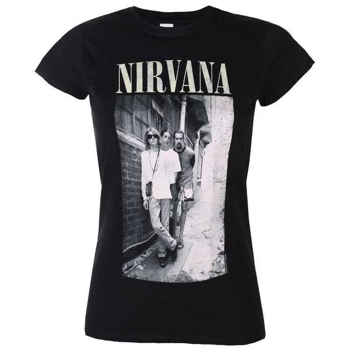 Women's T-shirt NIRVANA - ALLEYWAY - PLASTIC HEAD 1 Women's T-shirt NIRVANA - ALLEYWAY - PLASTIC HEAD