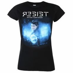 Women's T-shirt Within Temptation - Resist Orb - Black