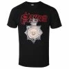 T-shirt Metal Men's Saxon - STRONG ARM OF THE LAW - PLASTIC HEAD