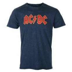 Men's T-shirt AC/DC - Logo - Snow Wash - ROCK OFF