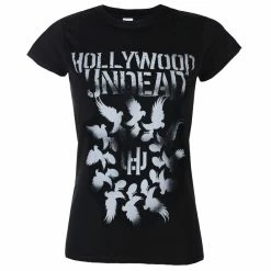 T-shirt Metal Women's Hollywood Undead - DOVE GRENADE SPIRAL - PLASTIC HEAD