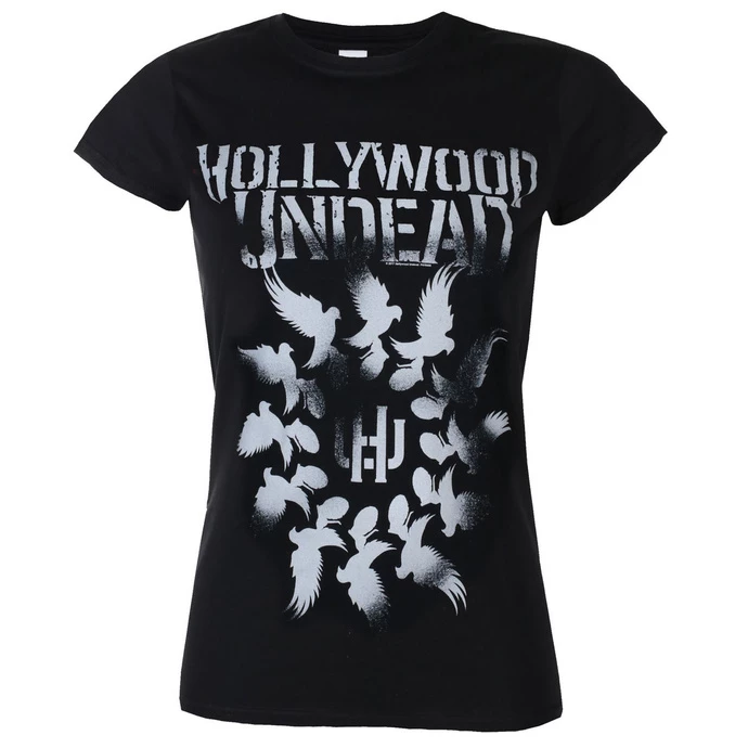 T-shirt Metal Women's Hollywood Undead - DOVE GRENADE SPIRAL - PLASTIC HEAD 1 T-shirt Metal Women's Hollywood Undead - DOVE GRENADE SPIRAL - PLASTIC HEAD