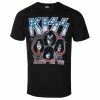 Unisex T-shirt Kiss - Alive In '77 - BL - ROCK OFF