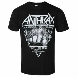 Men's T-shirt Anthrax - Soldier Of Metal - BLACK - ROCK OFF