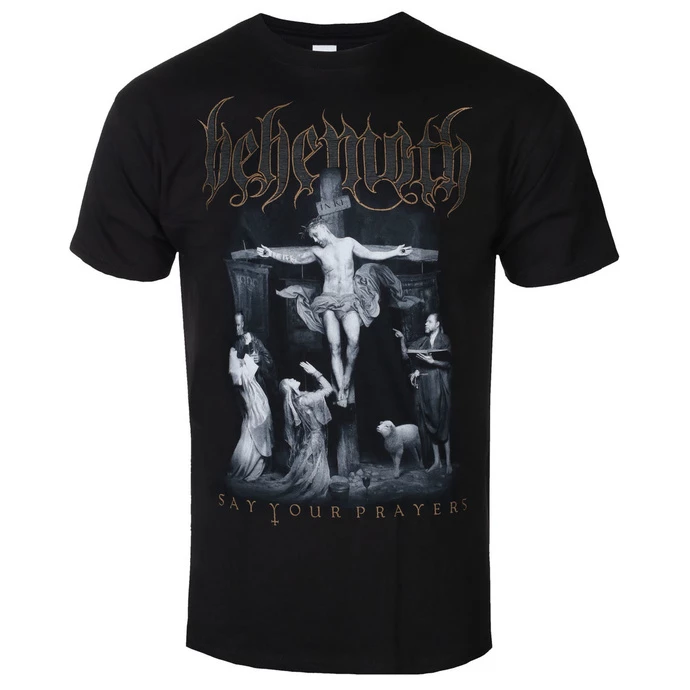 Men's T-shirt Behemoth - Say Your Prayers - Black - KINGS ROAD 1 Men's T-shirt Behemoth - Say Your Prayers - Black - KINGS ROAD