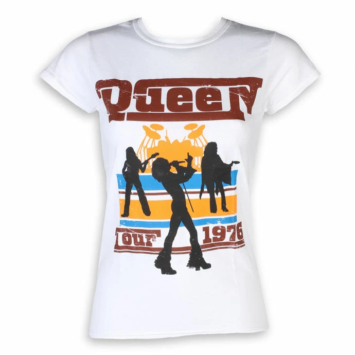 Women's T-shirt Queen - 76 To Ur - White - ROCK OFF 1 Women's T-shirt Queen - 76 To Ur - White - ROCK OFF