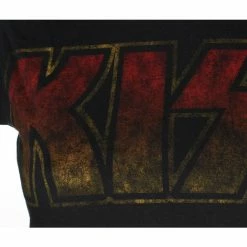 T-shirt Metal Women's Kiss - Classic Logo - ROCK OFF -T-shirts hardcore Shop sadf009
