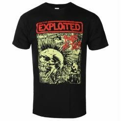 Men's T-shirt EXPLOITED - PUNKS NOT DEAD - BLACK - PLASTIC HEAD