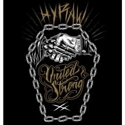 T-shirt Hardcore Men's - UNITED - HYRAW -T-shirts hardcore Shop tsh united3