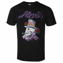 T-shirt Metal Men's Poison - Smoking Skull - ROCK OFF