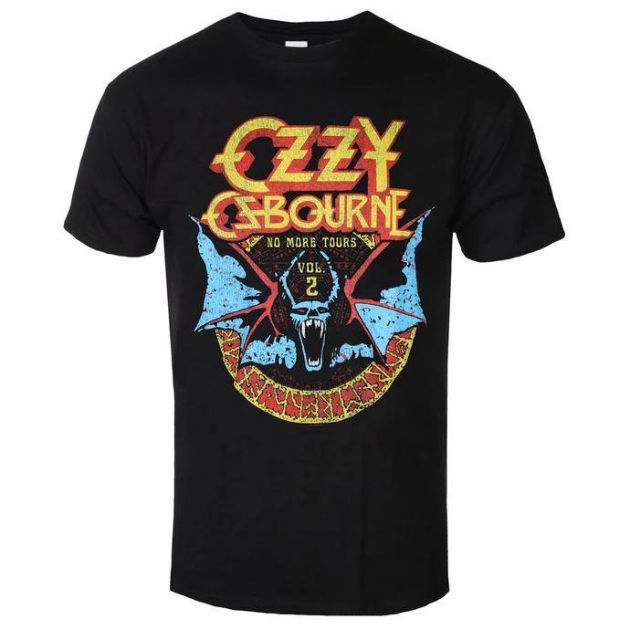 T-shirt Metal Men's Ozzy Osbourne - Bat Circle - ROCK OFF 1 T-shirt Metal Men's Ozzy Osbourne - Bat Circle - ROCK OFF