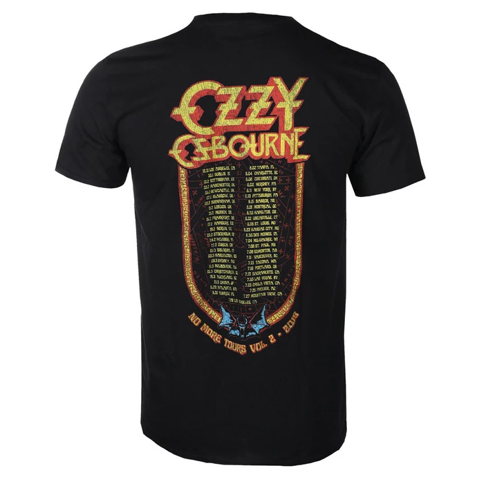 T-shirt Metal Men's Ozzy Osbourne - Bat Circle - ROCK OFF 2 T-shirt Metal Men's Ozzy Osbourne - Bat Circle - ROCK OFF - Image 2
