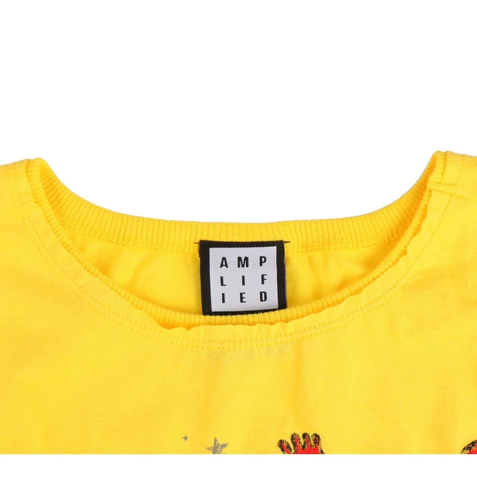 Women's T-shirt (top) LED ZEPPELIN - ICARUS - YELLOW RAVEN - AMPLIFIED 3 Women's T-shirt (top) LED ZEPPELIN - ICARUS - YELLOW RAVEN - AMPLIFIED - Image 3